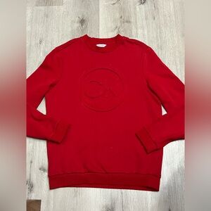 Calvin Klein Bold Red Sweater